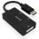 Convertisseur DisplayPort AISENS A125-0861 DP 1.2 vers VGA/DVI/HDMI 4K 15 cm Noir