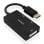 Convertisseur DisplayPort AISENS A125-0861 DP 1.2 vers VGA/DVI/HDMI 4K 15 cm Noir