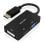 Convertisseur DisplayPort AISENS A125-0861 DP 1.2 vers VGA/DVI/HDMI 4K 15 cm Noir