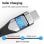 Cable USB-C Vention TABHF 3.1 1m Gris 60W 5Gbps Trenzado Aluminio