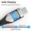 Cable USB-C Vention TABHF 1m 60W 5Gbps Trenzado Aluminio Gris
