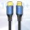 Cable HDMI Vention ALGLI 2.1 8K 3m Azul chapado en oro triple protección