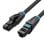 Vention IBKBK Cat.6A 8m 26AWG UTP PVC-Netzwerkkabel Schwarz