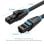 Vention IBKBK Cat.6A 8m 26AWG UTP PVC-Netzwerkkabel Schwarz
