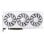 XFX SWIFT AMD Radeon RX 9060 XT OC Triple Fan 16GB GDDR6 FSR 4 Blanca