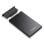 Caja externa 2.5? SATA AISENS ASE-2527B Aluminio Negro USB 3.0 LED para HDD/SSD