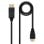 Cavo convertitore DisplayPort maschio-HDMI maschio 4K Nanocable 10.15.4300, 0,5 m, oro e nero