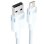 Cable USB 2.0 Lightning Vention LANSH 2m Azul 480Mbps Algodón trenzado