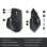 Logitech Mx Master 3s kabellose Maus mit Darkfield-Technologie für maximale Präzision. 7 programmierbare Tasten, Bluetooth-Konnektivität und wiederaufladbarer Akku.