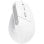 Ratón Trust con cable 2400 DPI vertical ergonómico clics silenciosos 6 botones blanco