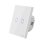 Interruptor inteligente Sonoff T0EU2C-TX Wi-Fi 2 canales Alexa Google Glass Táctil Blanco