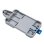 Soporte DIN Sonoff Especializado ABS UL94 V0 Blanco Azul Compatible Básico y Pow