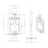 Soporte DIN Sonoff Especializado ABS UL94 V0 Blanco Azul Compatible Básico y Pow