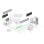 Placa de rede Mikrotik CCR2004-1G-2XS-PCIe PCI Express 25G SFP28 4GB RAM RouterOS v7