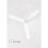 Ventilador de techo Create DC 40W Silencioso, 6 velocidades, LED 3 colores, madera