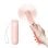 Ventilateur portable JisuLife Life 8, 4 500 mAh, lampe torche, batterie externe, 3 vitesses, rose
