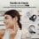 Edifier Open-Ear-Kopfhörer mit kabellosem Bluetooth 5.4, AI-Geräuschunterdrückung und Mikrofon