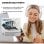Auriculares Edifier inalámbricos Bluetooth 5.4 con Cancelación de Ruido y Micrófono Beige