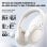 Auriculares Edifier inalámbricos Bluetooth 5.4 con Cancelación de Ruido y Micrófono Beige