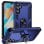 Capa magnética digital Max Power para Samsung Galaxy A15 com anel giratório azul