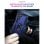 Capa magnética digital Max Power para Samsung Galaxy A15 com anel giratório azul