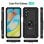 Max Power Digital Magnetic Case für Samsung Galaxy A15 Hülle mit drehbarem Ring Schwarz