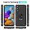 Max Power Digital Funda Magnética Para Samsung Galaxy A52/a52s 5g Carcasa Con Anillo Giratorio Negro