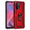 Capa magnética digital Max Power para Oppo A74 5G/A93 5G/A54 5G com suporte de anel rotativo, vermelha