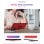 Capa magnética digital Max Power para Oppo A74 5G/A93 5G/A54 5G com suporte de anel rotativo, vermelha