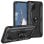 Max Power Digital Funda Magnética Para Oppo A72 / A52 / A92 Carcasa Con Anillo Giratorio Negro