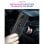 Max Power Digital Funda Magnética Para Oppo A72 / A52 / A92 Carcasa Con Anillo Giratorio Negro