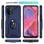 Max Power Digital Magnetic Case für Oppo A74 5G/A93 5G/A54 5G Hülle mit drehbarem Ring, Blau