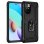 Custodia magnetica digitale Max Power per Xiaomi Redmi 10 con anello rotante, nera