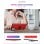 Capa magnética digital Max Power para Xiaomi Redmi Note 10 5G/Poco M3 Pro 5G com suporte de anel giratório vermelho