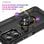 Custodia magnetica digitale Max Power per Xiaomi Poco F5 5G con anello rotante, nera