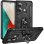 Capa magnética digital Max Power para Xiaomi Redmi Note 13 4g com anel giratório, preta
