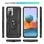 Custodia magnetica digitale Max Power per Xiaomi Redmi Note 10 Pro con anello rotante, nera