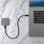 Disque SSD externe Corsair EX400U USB4 4 To USB-C Thunderbolt 4 jusqu'à 4 000 Mo/s Format compact et portable