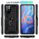 Custodia magnetica digitale Max Power per Xiaomi Poco M4 Pro 5G con anello rotante, nera