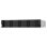 NAS rack QNAP 12 baías Intel Celeron J4125 4GB DDR4 2x2,5GbE PCIe 2U alimentação redundante
