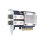 Controlador host Qnap Qxp-16g2fc Fibre Channel com 16 GB, porta dupla, taxa de transferência de 1600 Mos, alta disponibilidade