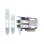 Controlador host Qnap Qxp-16g2fc Fibre Channel com 16 GB, porta dupla, taxa de transferência de 1600 Mos, alta disponibilidade