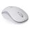 Souris sans fil Rapoo 1000 DPI compacte ambidextre longue durée de vie de la batterie blanche