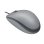Ratón Logitech con cable 1000 DPI Silent ambidiestro grafito ruedas silenciosas