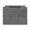 Clavier à membrane Microsoft Surface Pro Signature Platinum PT avec pavé tactile Alcantara