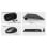 Teclado sem fios Ewent EW3259 Layout PT + membrana, teclas silenciosas e rato USB-C/A de 1600 DPI