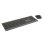 Teclado e rato de membrana ultrafino Bluetooth 2.4 GHz Rapoo 9500M Wireless Layout ES preto