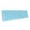 Teclado de membrana Rapoo E9700M Wireless Layout ES Bluetooth y USB Azul ultrafino