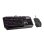 Teclado de membrana Cooler Master Devastator 3 com layout ergonómico RGB de 6 zonas