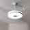 Ventilador de Techo Cecotec EnergySilence Aero 4360 Altavoz Bluetooth LED 35W 6 Velocidades